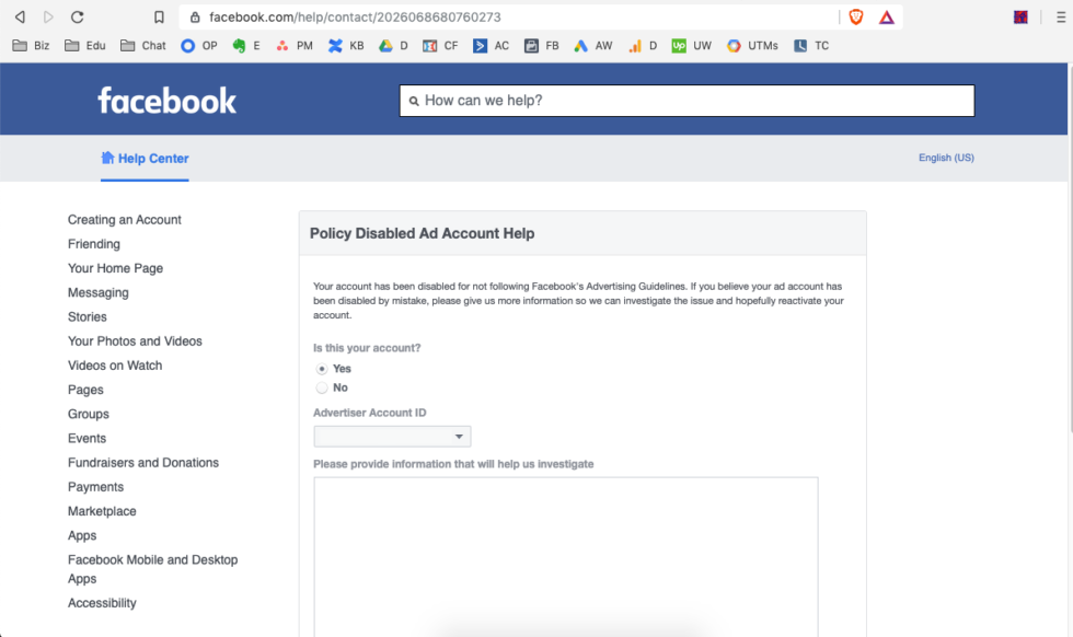 What To Do If Your Facebook Ads Account Gets Disabled Steps To