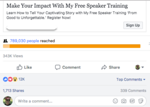 how to scale a webinar funnel with facebook ads using social proof