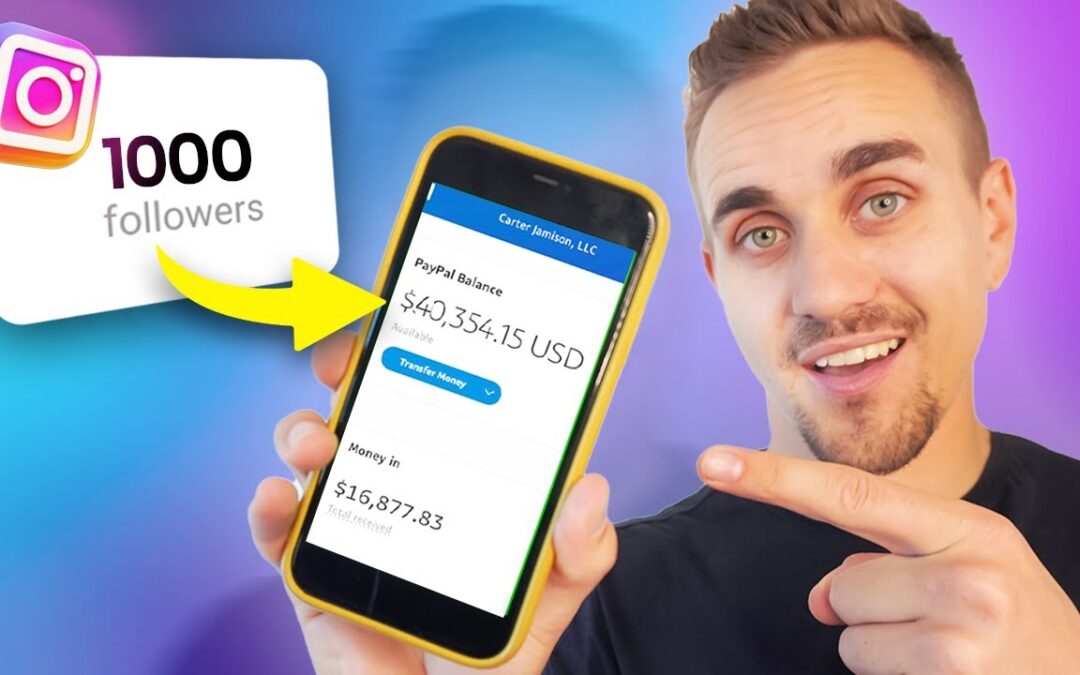 How to Make $40,000 Every Month With Just 1,000 Followers